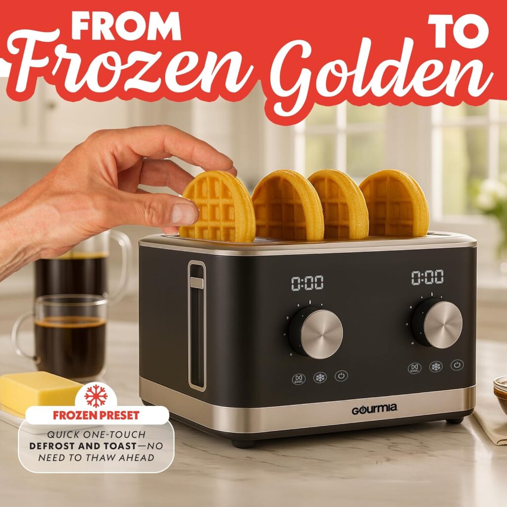 Gourmia 4 Slice Toaster Review