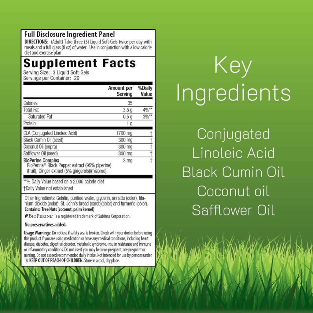 Irwin Naturals CLA Lean Review