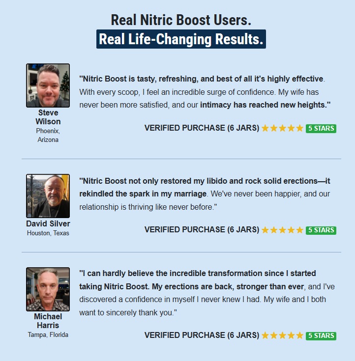 Nitric Boost Review credentials
