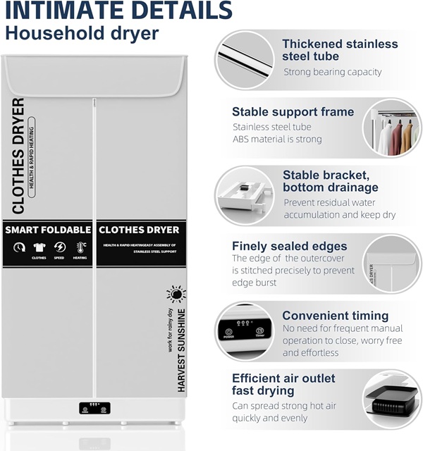 Portable Foldable Clothes Dryer Review