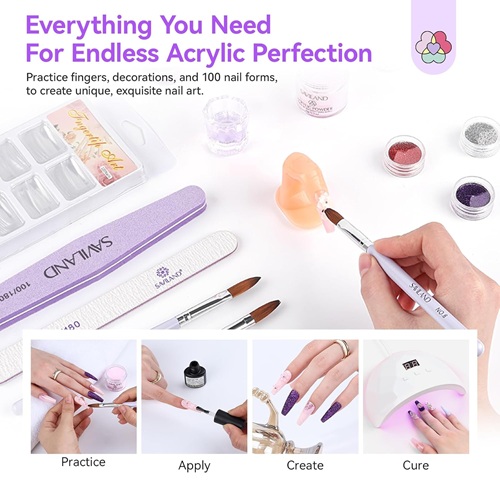 Saviland DIY Manicure Kit