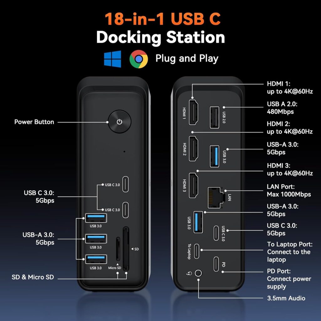TobenONE 18-in-1 Laptop Docking Station Review
