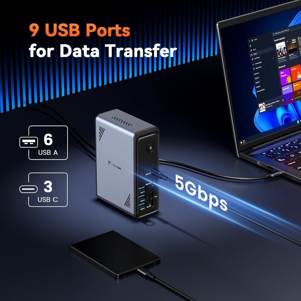 TobenONE 18-in-1 Laptop Docking Station Review