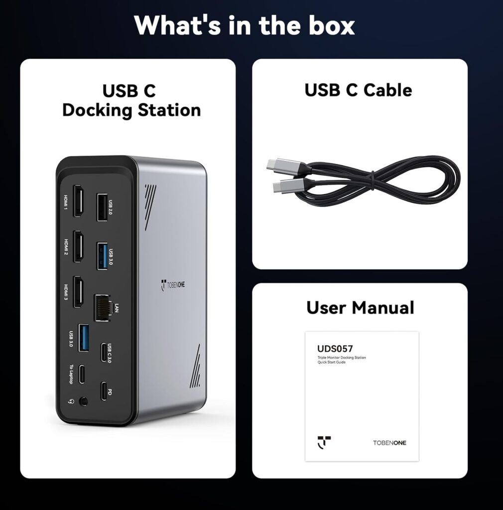 TobenONE 18-in-1 Laptop Docking Station Review