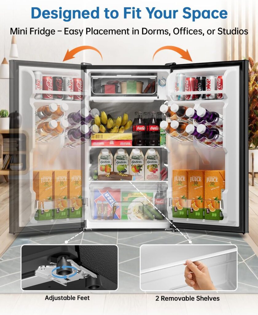 Frostorm Mini Fridge with Freezer review