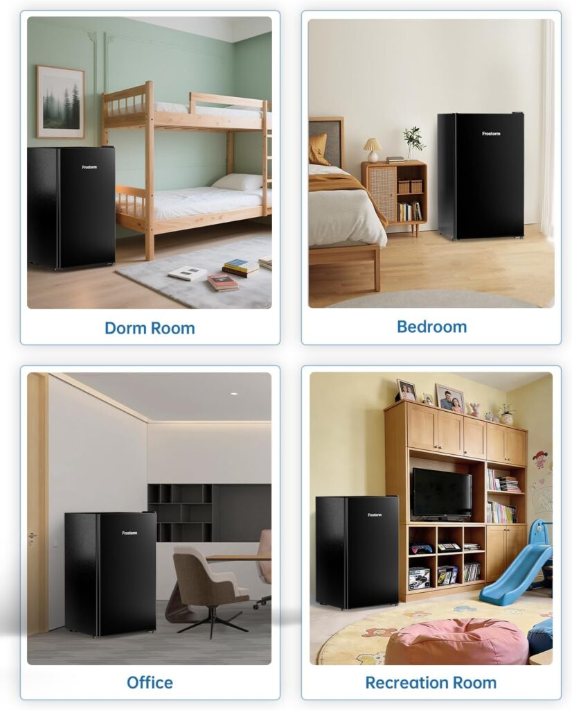 Frostorm Mini Fridge with Freezer review