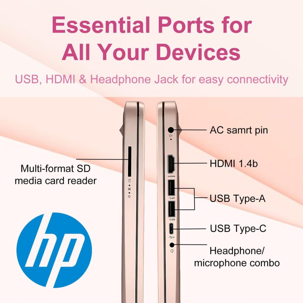 HP 14 inch Rose Gold Laptop review