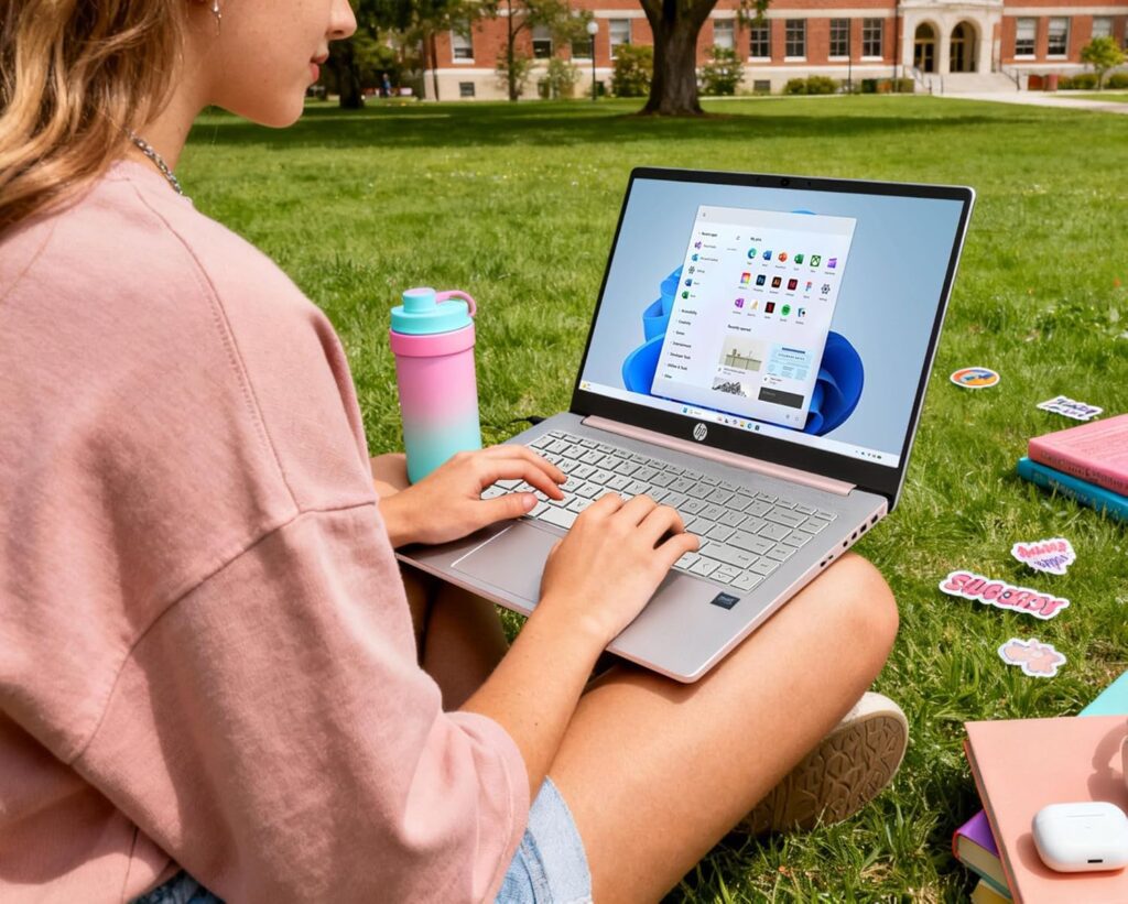 HP 14 inch Rose Gold Laptop review