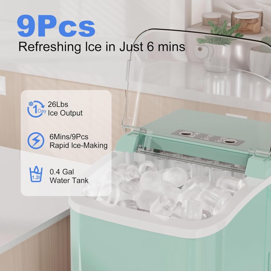 NEWBULIG Portable Fast Ice Maker Review