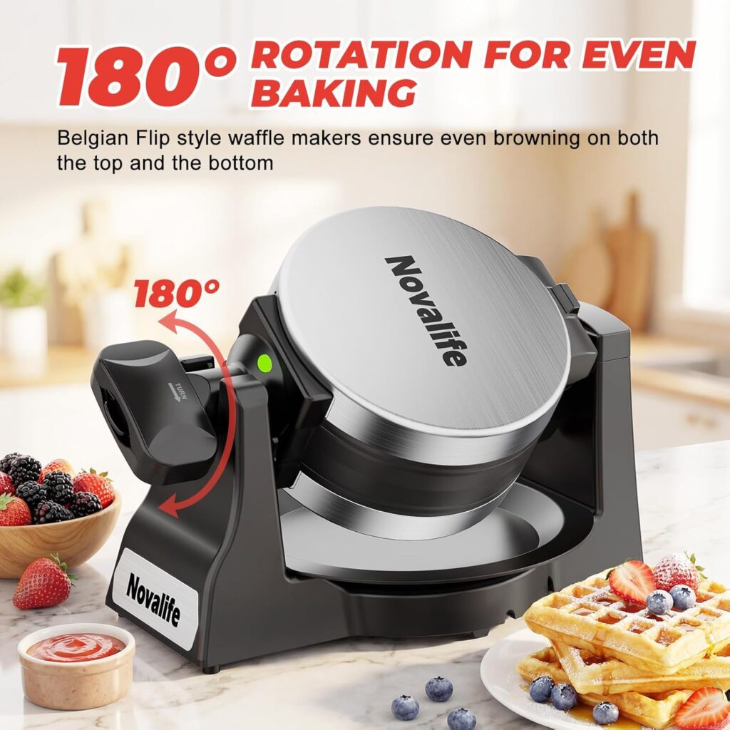 Novalife Double Belgian Waffle Maker Review