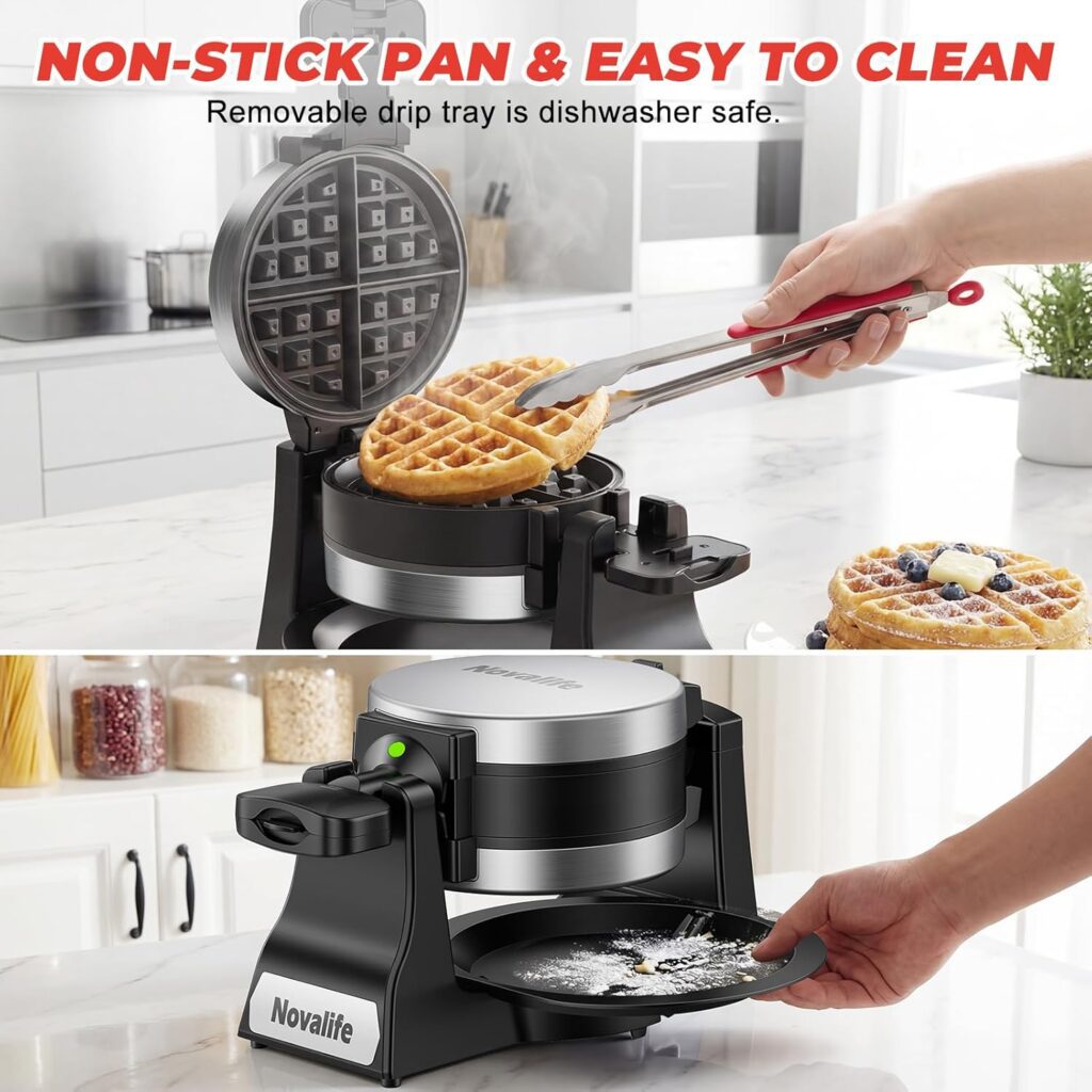 Novalife Double Belgian Waffle Maker Review