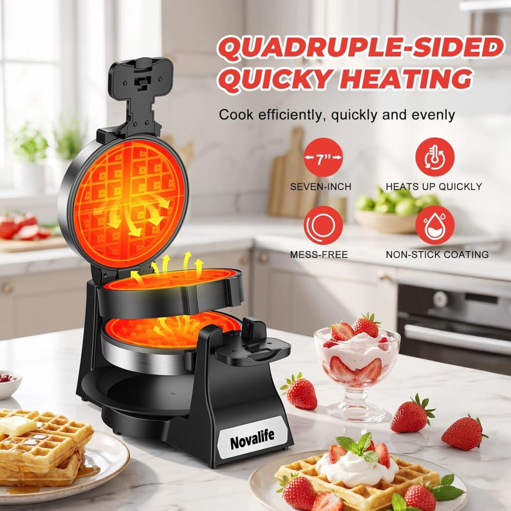 Novalife Double Belgian Waffle Maker Review