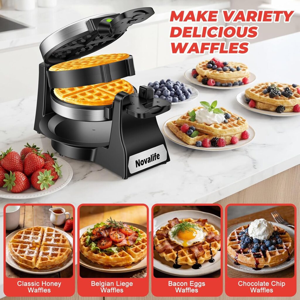 Novalife Double Belgian Waffle Maker Review