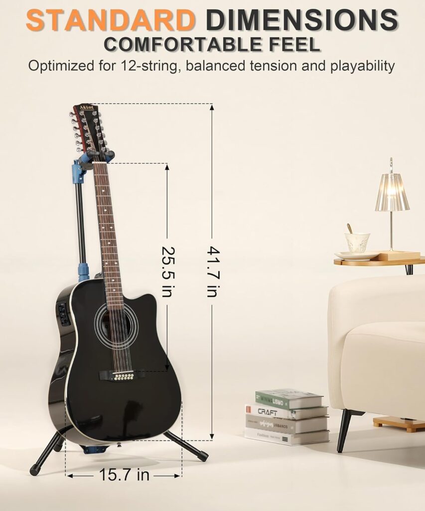 AKLOT 12 String Acoustic Electric Guitar review