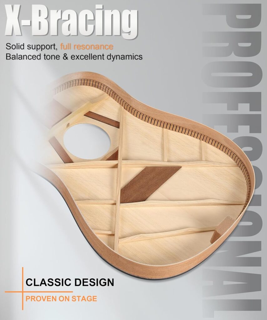 AKLOT 12 String Acoustic Electric Guitar review