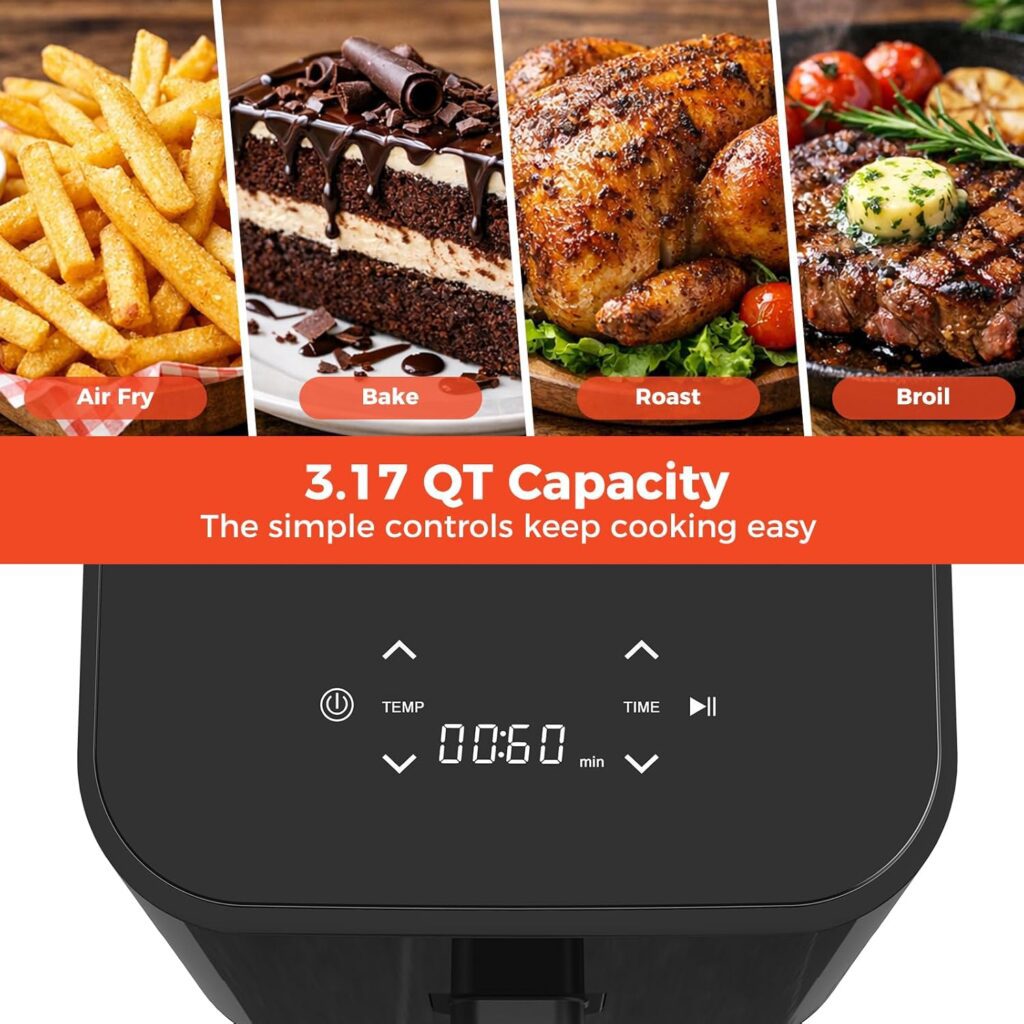 NEWBULIG 3 Qt Air Fryer Review