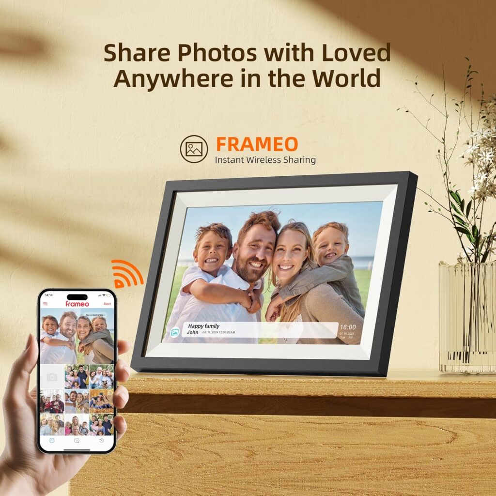 10.1 Inch IPS LCD Digital Frame 1280x800